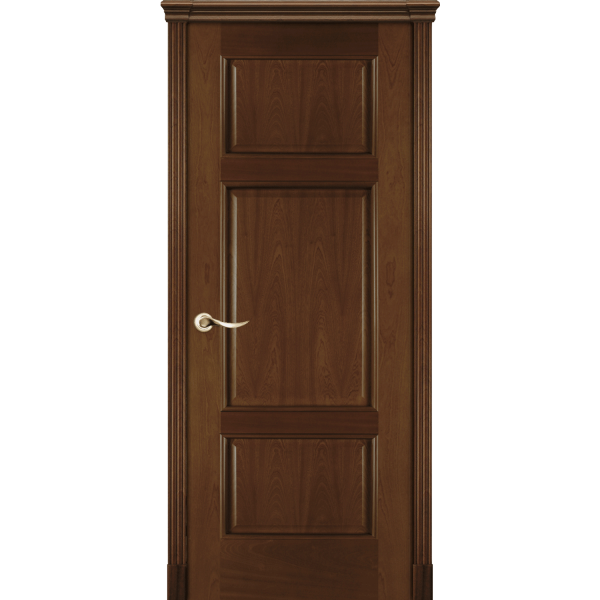 Межкомнатная дверь La Porte серия Classic модель 300.6 красное дерево глухая