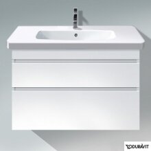 Тумбочка подвесная под раковину Duravit DuraStyle DS 6481 0 22 22, белый глянцевый