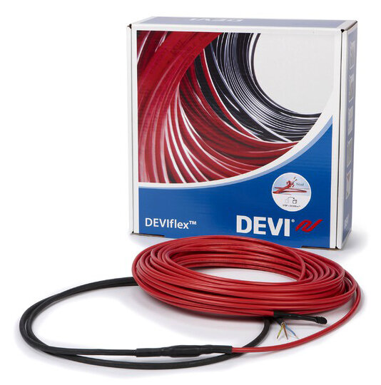 Кабель двухжильный Devi DEVIflex 18T Кабель двухжильный 622/680W 37м (4.6кв.м) (140F1241)