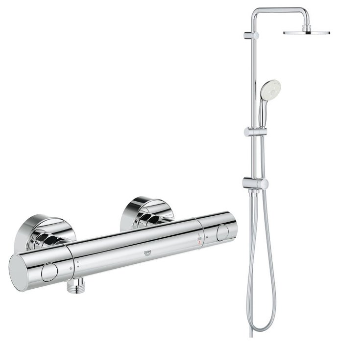 Душевая стойка Grohe New Tempesta 200 NB0035-1 хром