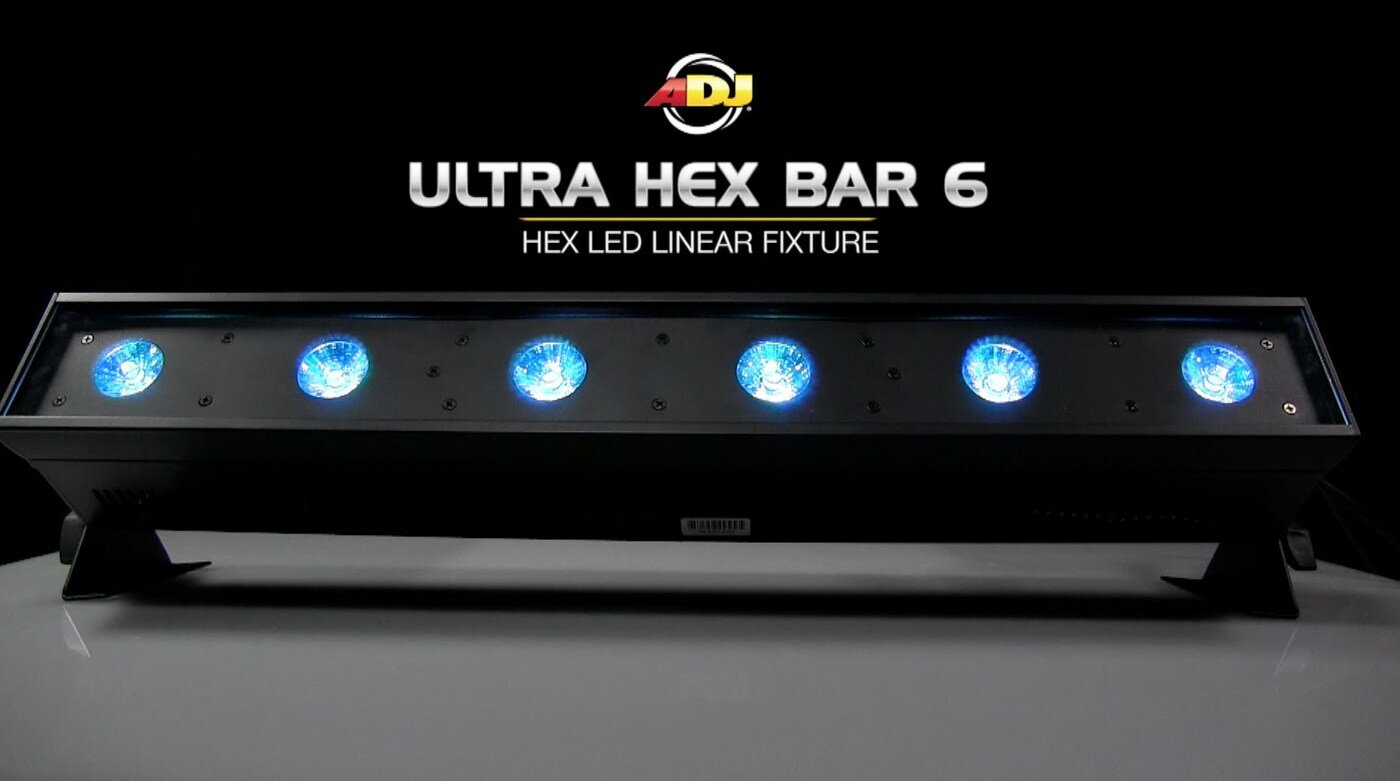American DJ Ultra HEX Bar 6 светодиодная панель