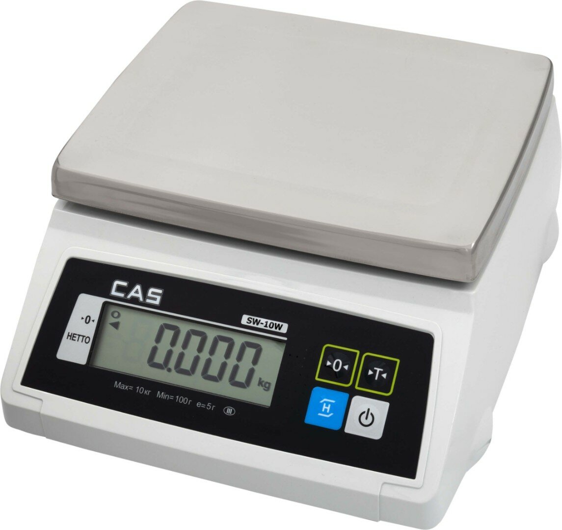 Весы порционные CAS SW-10W, влагозащищенные