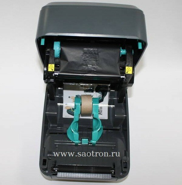 термотрансферный принтер этикеток zebra gk420t (203 dpi, rs232, usb, lpt, диспенсер) GK42-102521-000