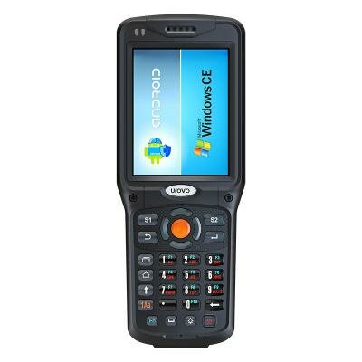 Терминал сбора данных Urovo V5100 (MC5150-SS2S4E0000) Android 4.3, 2D Imager, сканирующий модуль Motorola SE4500 (soft decode), Bluetooth, Wi-Fi, GSM, 2G, 3G, RAM 1 Gb, ROM 8 GB, 1.2 GHz, 3.5quot;, 480 x 640, 31 клавиша, 4500 mAh, 385 g, IP 64