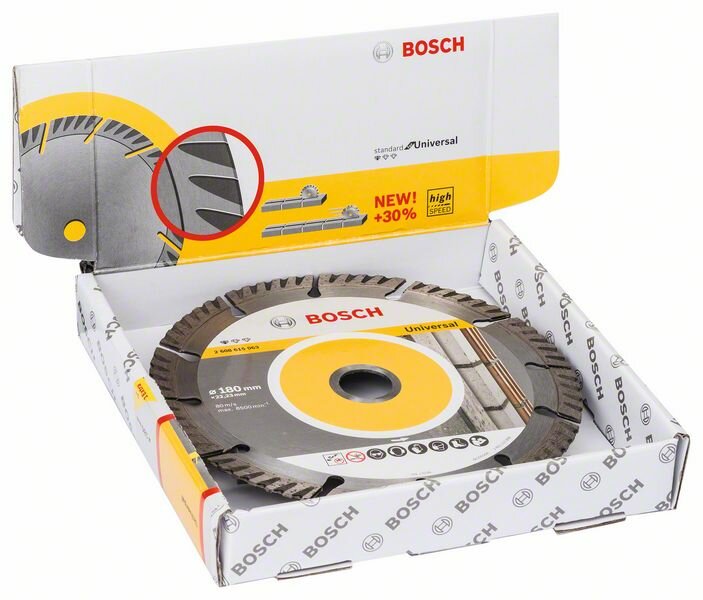 10 Алмазных отрезных кругов Bosch Stf Universal 230-22.2 (2608615066)