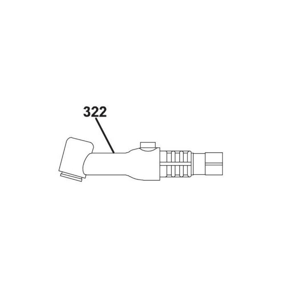 Шейка горелки ESAB TXH201V Torch Head Valved, с клапаном (5шт.)