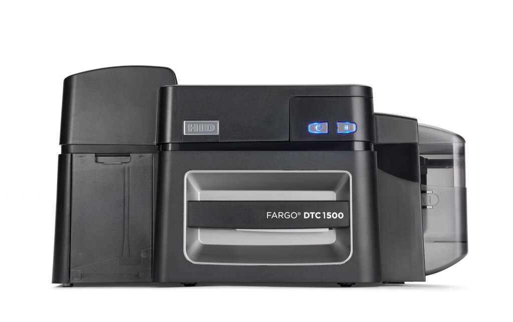 Принтер пластиковых карт Fargo 51408, DTC1500 DS +PROX +13.56 +CSC, принтер пластиковых карт