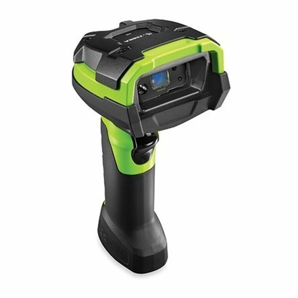 Сканер штрих-кода DS3608: RUGGED; AREA IMAGER; EXTENDED RANGE; CORDED; INDUSTRIAL GREEN; VIBRATION MOTOR