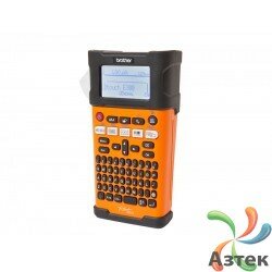 Принтер этикеток Brother PT-E300VP термо 180 dpi, LCD, граф. иконки, в кейсе, PTE300VPR1