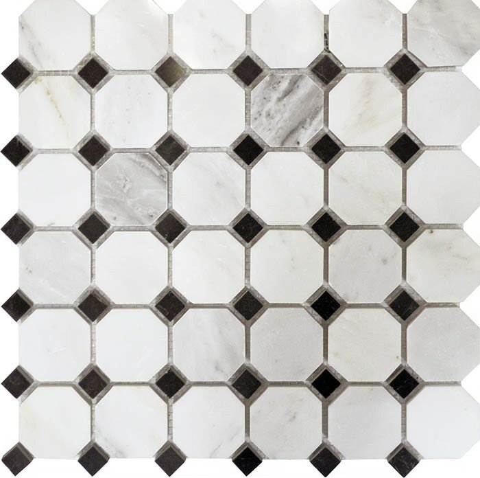 Базовая плита Muare Каменная мозаика QS-091-48P/10 (30.5x30.5)
