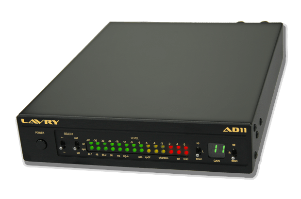 Lavry Engineering AD11 2-канальный аналогово-цифровой преобразователь с микрофонным предусилителем
