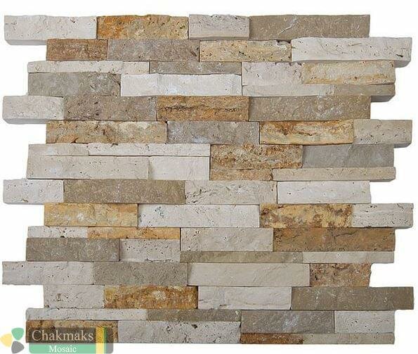 Мозаика Chakmaks 3D Fusion Stone Porous 30.2x28