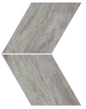 Atlas Concorde Marvel Stone Bardiglio Grey Chevron Lappato