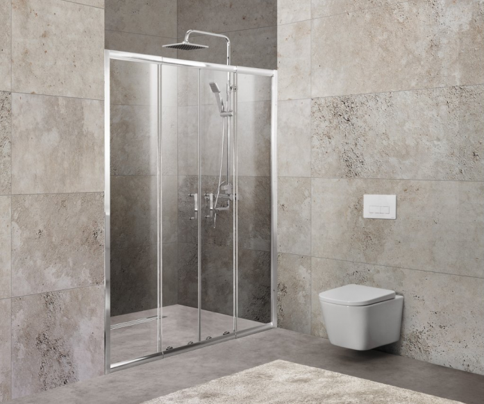 Душевая дверь BelBagno UNIQUE-BF-2-170/200-P-Cr