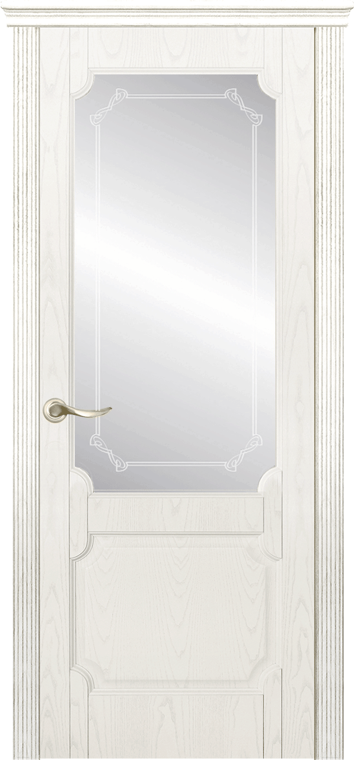 Межкомнатная дверь La Porte New Classic 200-3 Ясень бланко матирование Кифа
