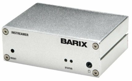 Barix Instreamer 100 (2012.9121), cетевой кодировщик с линейным входом