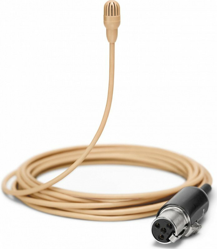 SHURE TL47T/O-MTQG Петличный всенаправленный мирофон TwinPlex, естественная передача звука, низкая чувствительность, кабель 1.6м