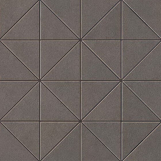 Мозаика Керамогранит ATLAS CONCORDE ARKSHADE Lead Mosaico Prisma 36х36 (м2)