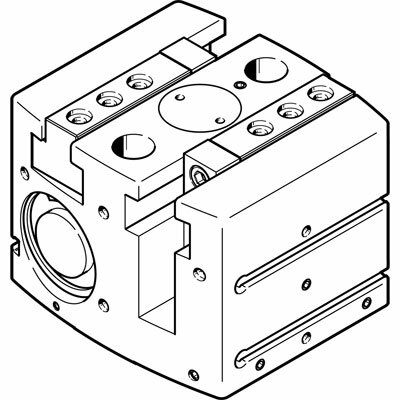 Захват параллельный с большим ходом Festo HGPL-40-20-A-B