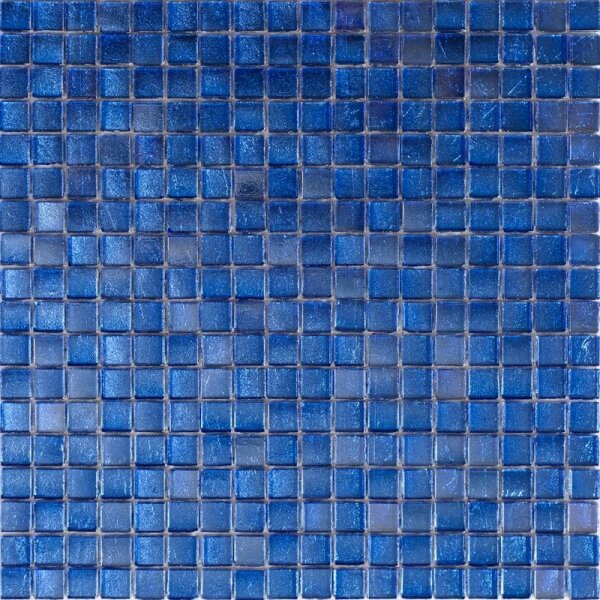 Мозаика стеклянная Alma BS63 Чист цвета 15 мм Beauty стек,голуб,глянц,29.5x29.5