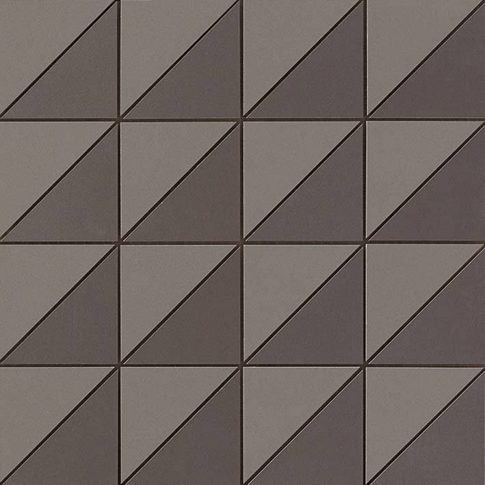 Atlas Concorde глазурованная керамическая плитка Arkshade Deep Grey Mosaico Flag (9AFG)