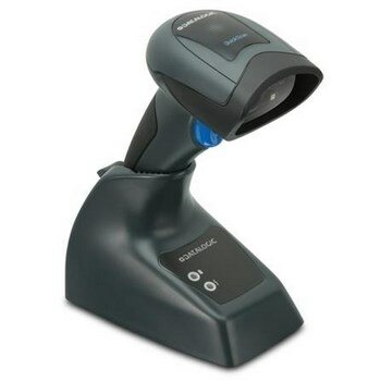 Беспроводной сканер штрих-кода Datalogic QuickScan QBT2430 USB Kit, 2D, BT(50м), черный, база связи/зар., USB-кабель, БП, ЕГАИС (qbt2430-bkk10-c794)