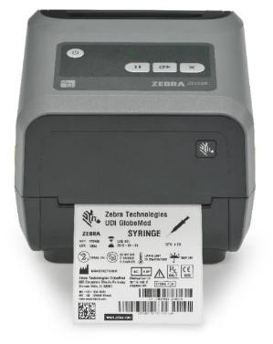 Термотрансферный принтер этикеток настольный Zebra TT ZD420 TT Printer ZD420, Standard EZPL 203 dpi, EU and UK Cords, USB, USB Host, Modular Connectivity Slot