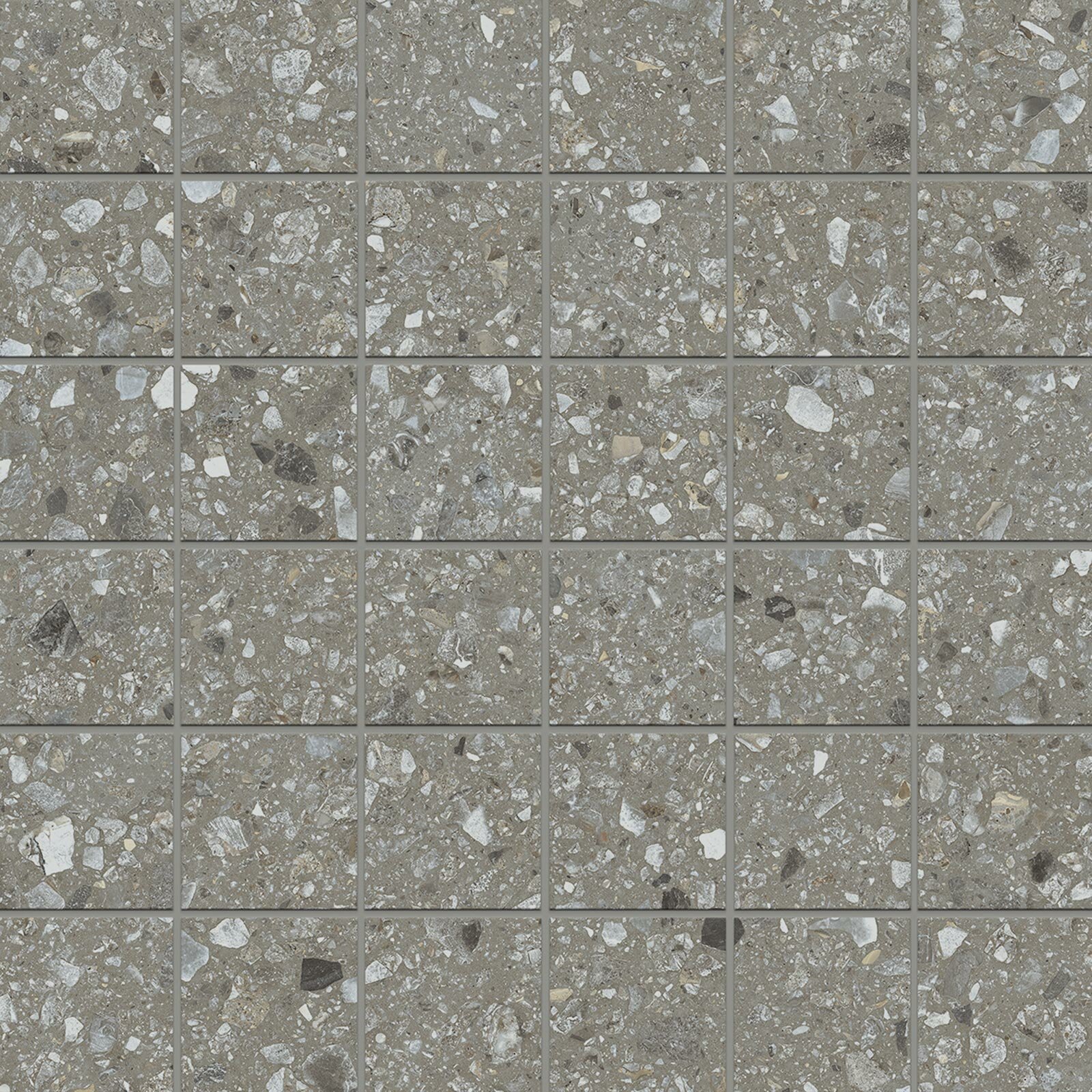 Мозаика облицовочная керамогранит Ragno Realstone_Navigli R7MQ_NavigliNaturaleMosaicoTessere5X5Rt ( м2)