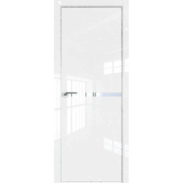 ProfilDoors 11LK Белый Люкс кромка матовая молдинг AL, размер полотна 700х2000мм