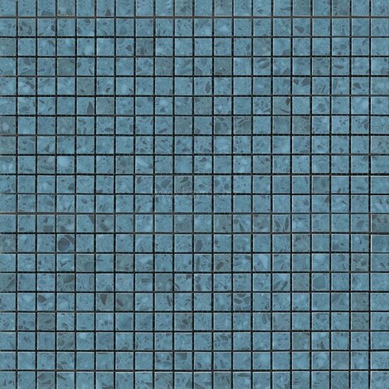 Мозаика 9MZB Marvel Terrazzo Blue Micromosaico 30,5x30,5