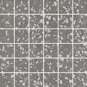 Atlas Concorde Marvel Gems Terrazzo Grey Mosaico Lappato