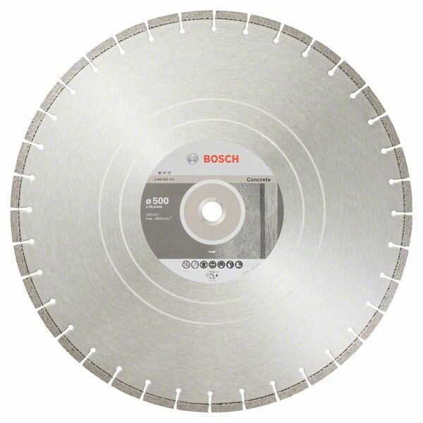 Алмазный диск Bosch Standard for Concrete 500-25.4 (2608602712)