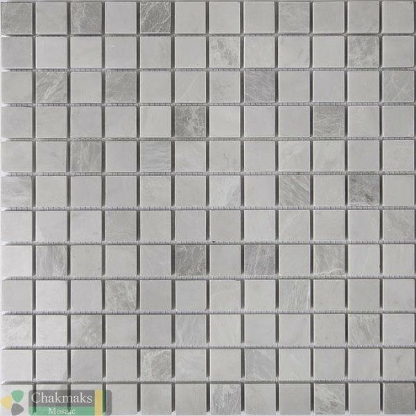 Мозаика Chakmaks Anatolian Stone Ice Nordic Grey 23x23 mm 30.5x30.5