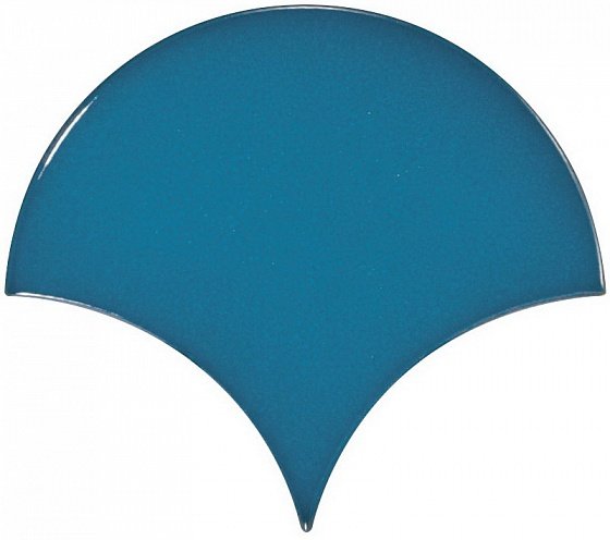 Настенная плитка Керамическая плитка для стен EQUIPE SCALE Fan Electric Blue 10,6х12 (м2)
