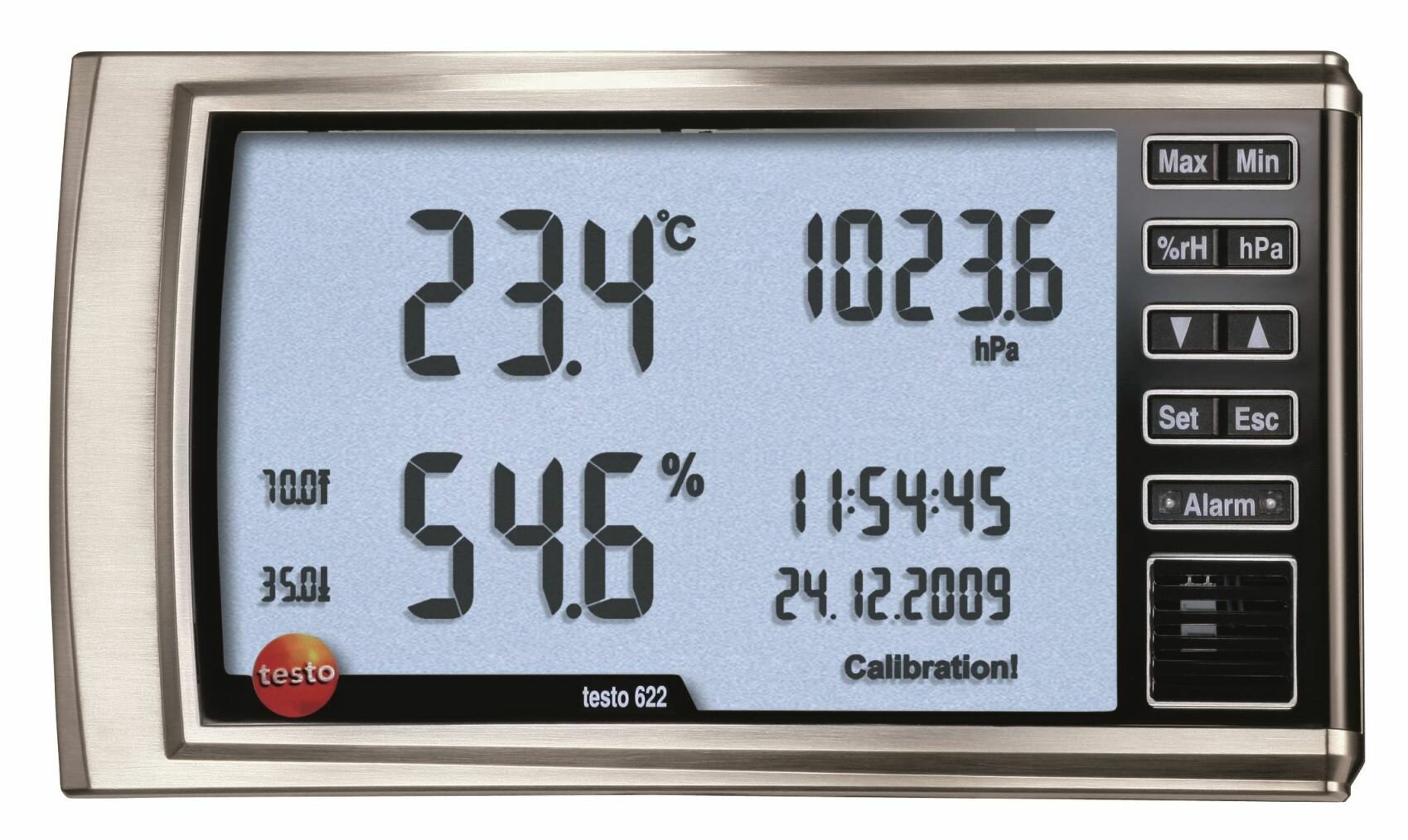 Термогигрометр с функцией отображения давления с поверкой Testo 622