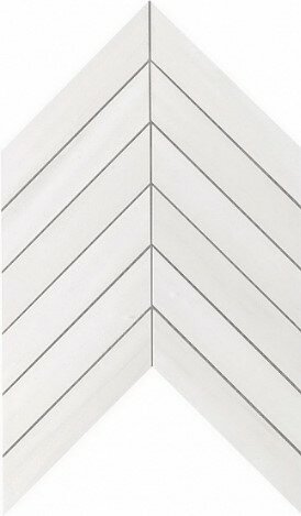 Плитка 9SCD Marvel Bianco Dolomite Chevron Wall 30.5x25