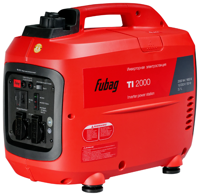 Бензиновый генератор Fubag TI 2000 (68219) (1600 Вт)