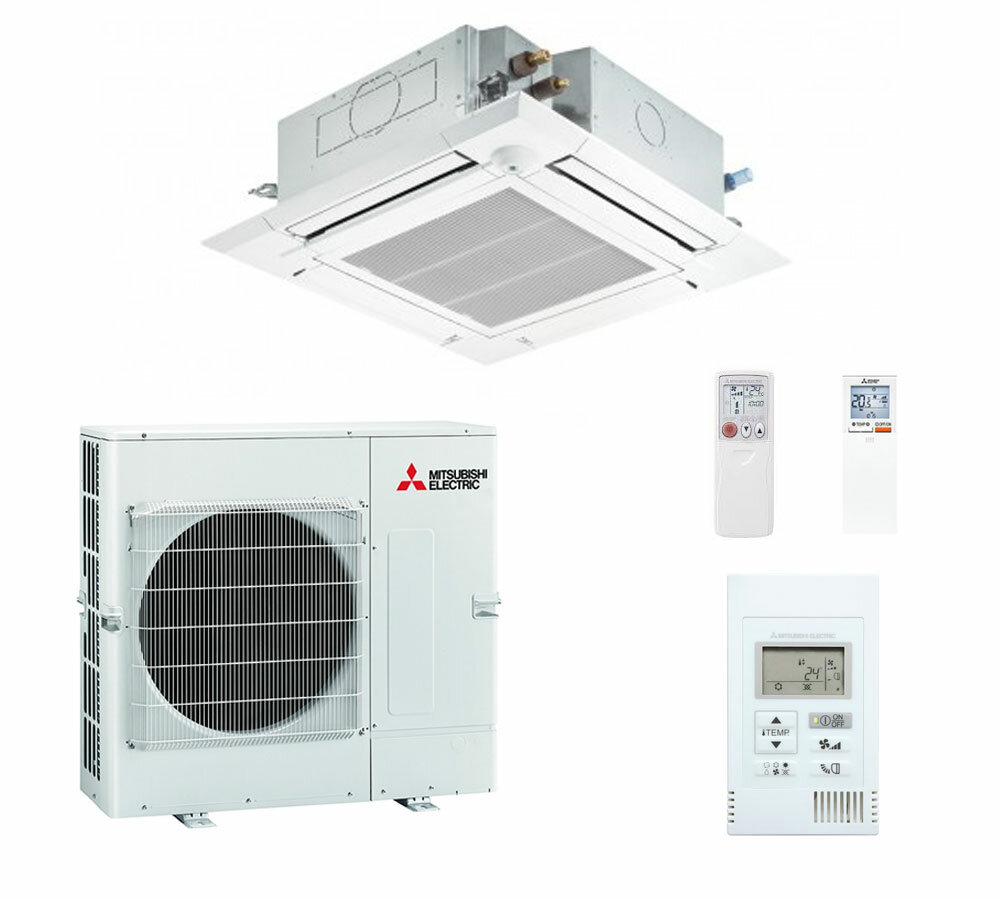 Кассетные кондиционеры Mitsubishi Electric PLA-M100EA/PUHZ-P100YKA