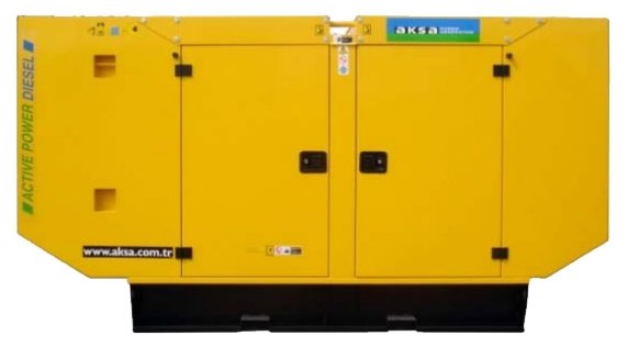 Дизельный генератор Aksa APD 110 C в кожухе с АВР (80000 Вт)