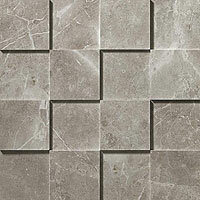 Керамическая плитка ATLAS CONCORDE marvel pro grey fleury mosaico 3d 30x30