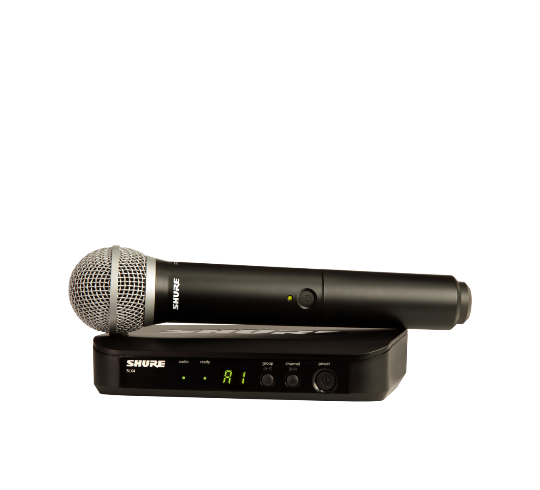 SHURE BLX24E/PG58 M17 - вокальная радиосистема С ручным микрофоном PG58