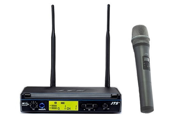 JTS IN164R/IN264TH Радиосистема UHF одноканальная: ресивер, микрофон ручной; 2 x XLR, 6.3 Jack