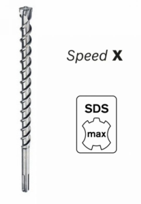 Бур Bosch SDS Max 40х 800 Speed X