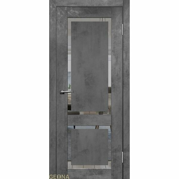 Межкомнатная дверь RA 2, бетон крем/ бетон темный