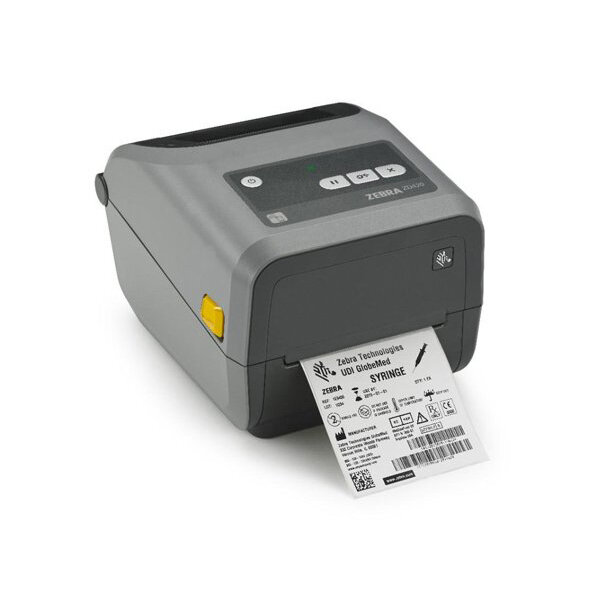 Принтер для печати этикеток Zebra ZD420 ZD42042-D0E000EZ (DT Printer ZD420; Standard EZPL 203 dpi EU and UK Cords USB USB Host Modular Connectivity Slot)