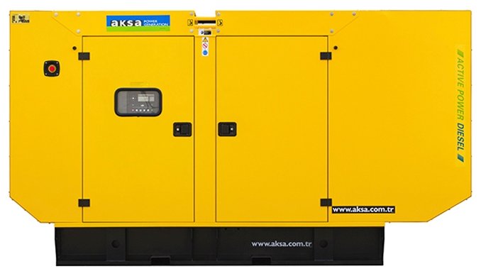 Дизельный генератор Aksa APD 200 C в кожухе с АВР (144000 Вт)