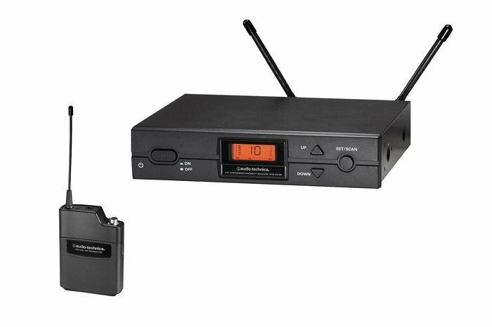AUDIO-TECHNICA ATW-2110b радиосистема 10 каналов (приемн.+ bodypack передат./без микрофона)