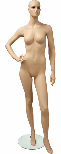 Манекен женский телесный с макияжем LG-92