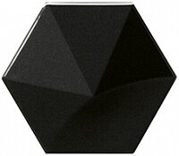Керамическая плитка OBERLAND BLACK 12,4х10,7
