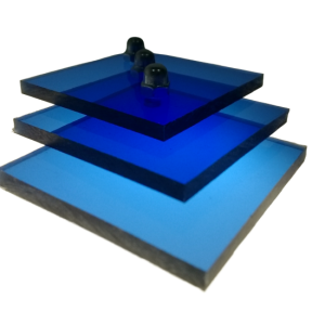 Поликарбонат монолитный синий 10мм 2050х3050мм